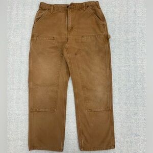 Carhartt Loose original Fit Double Knee Pants Size 34x32